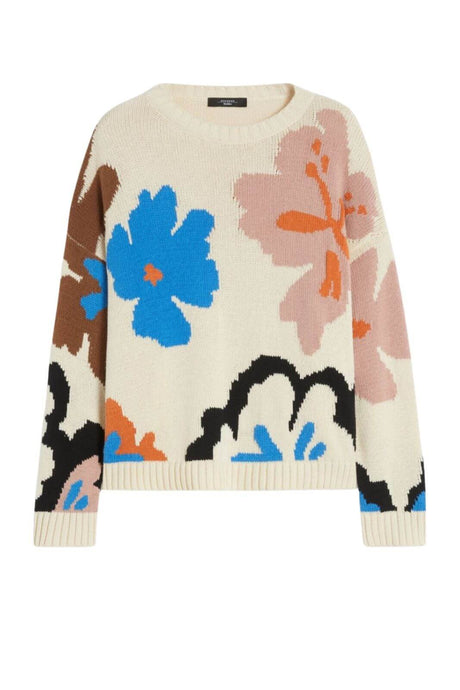 Weekend MaxMara Maglia Donna Oversize fantasia all over