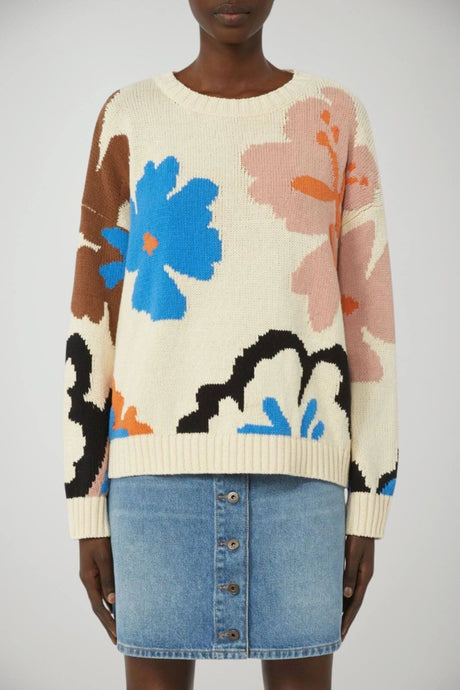 Weekend MaxMara Maglia Donna Oversize fantasia all over