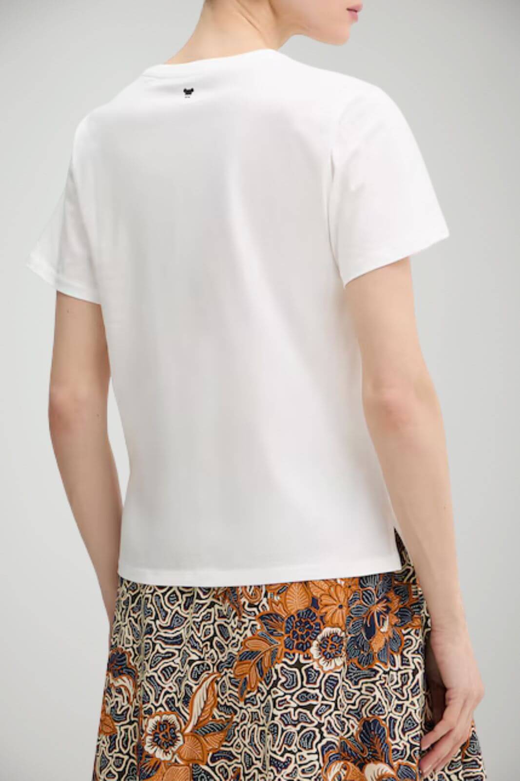 Weekend MaxMara T-shirt Donna in jersey con stampa centrale