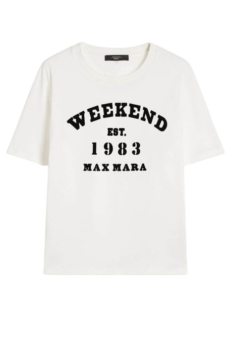 Weekend MaxMara T-shirt Donna con lettering