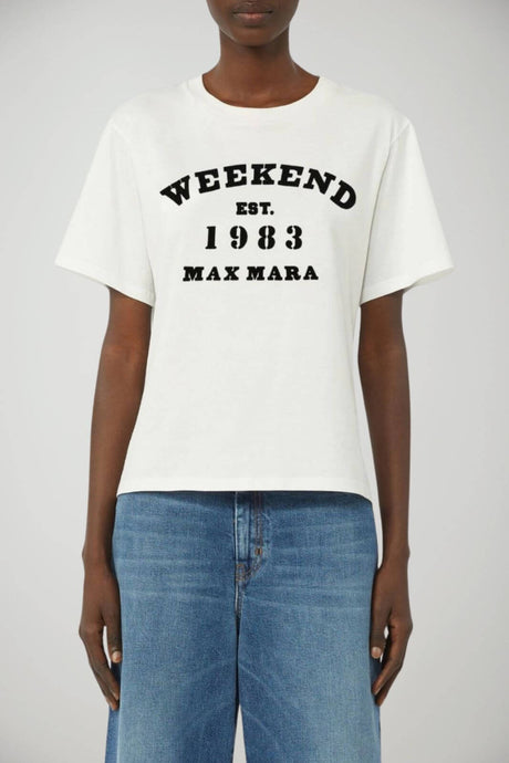 Weekend MaxMara T-shirt Donna con lettering