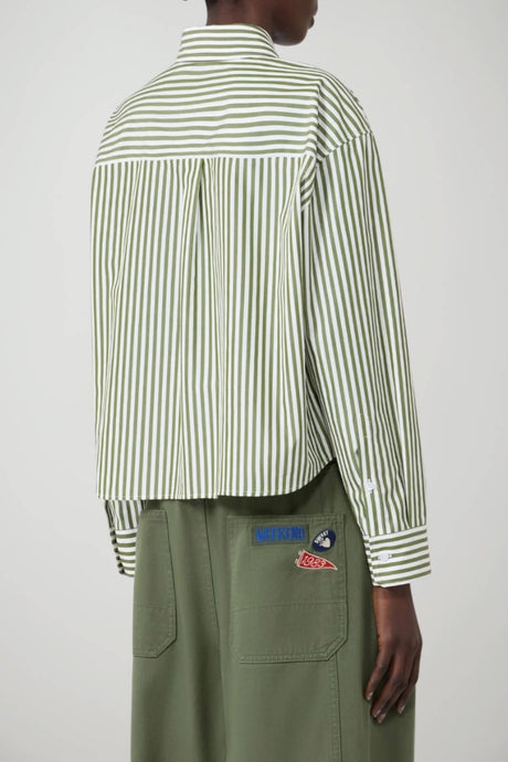 Weekend MaxMara Camicia Donna Boxy in popeline rigato