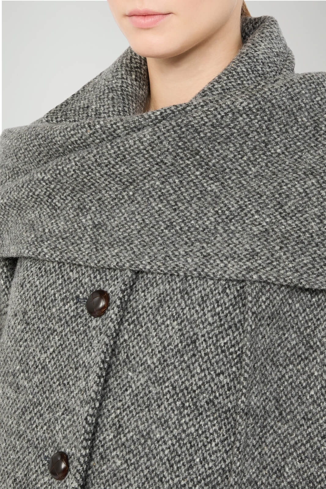 Weekend MaxMara Cappotto Donna in tweed misto lana