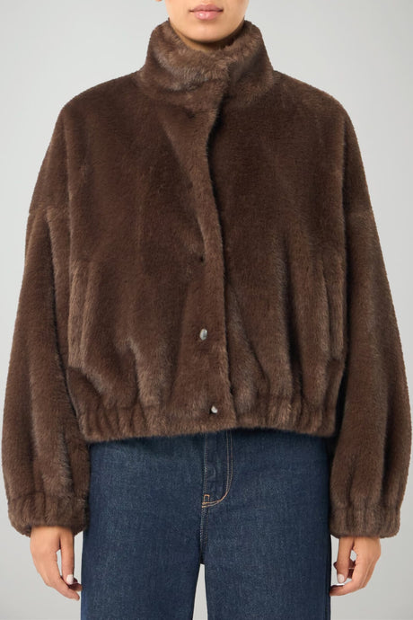 Weekend MaxMara Pelliccia Donna cropped sintetica