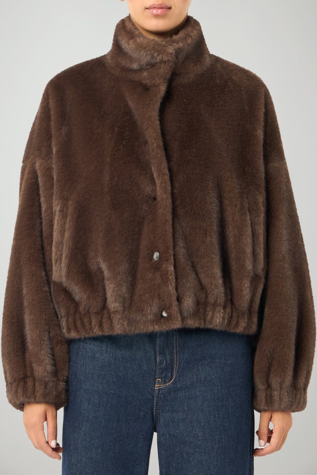 Weekend MaxMara Pelliccia Donna cropped sintetica