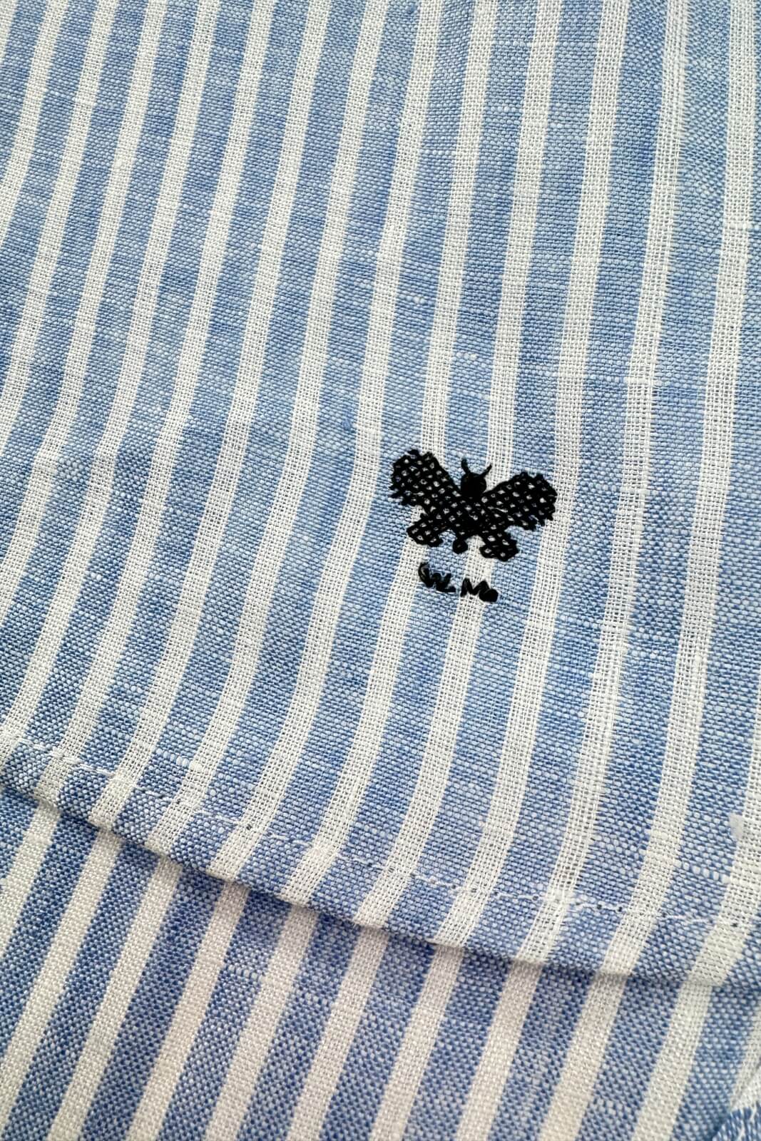 Camicia da donna Weekend Max Mara rigata in lino