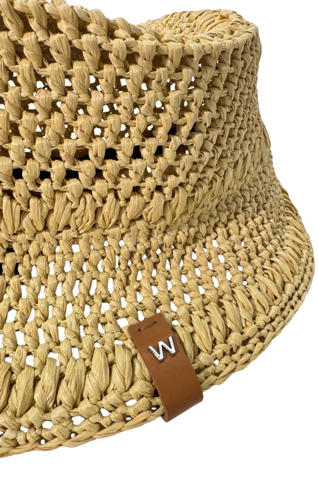 Cappello da donna Weekend Max Mara in rafia con visiera