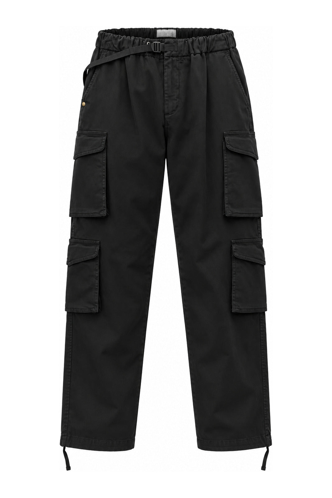 White Sand Pantaloni Donna Cargo Tinta Unita