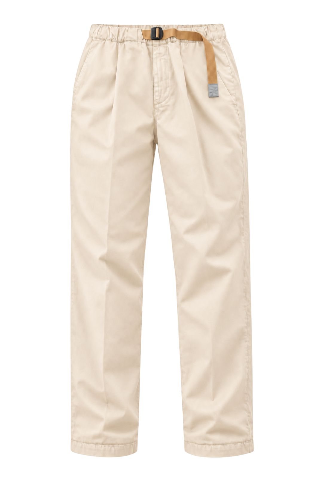 White Sand Pantaloni Uomo in cotone / Panna