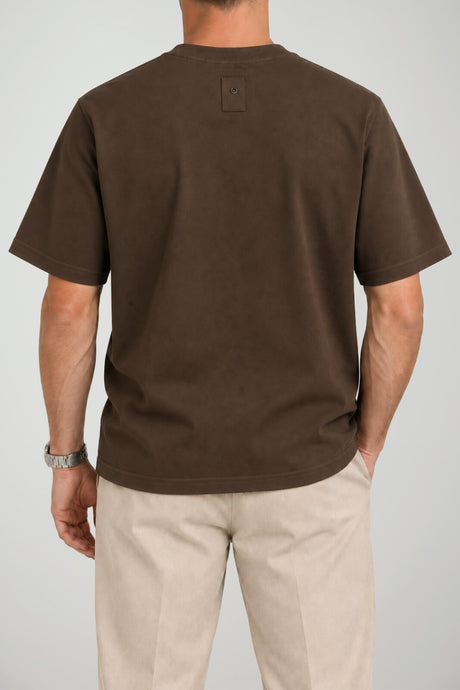 White Sand T-shirt Uomo relaxed fit / Kaki