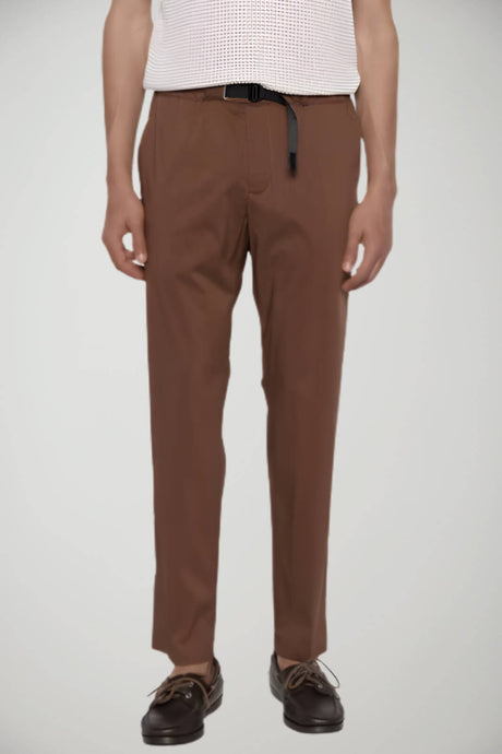 Pantaloni da uomo White Sand con cinturino in vita