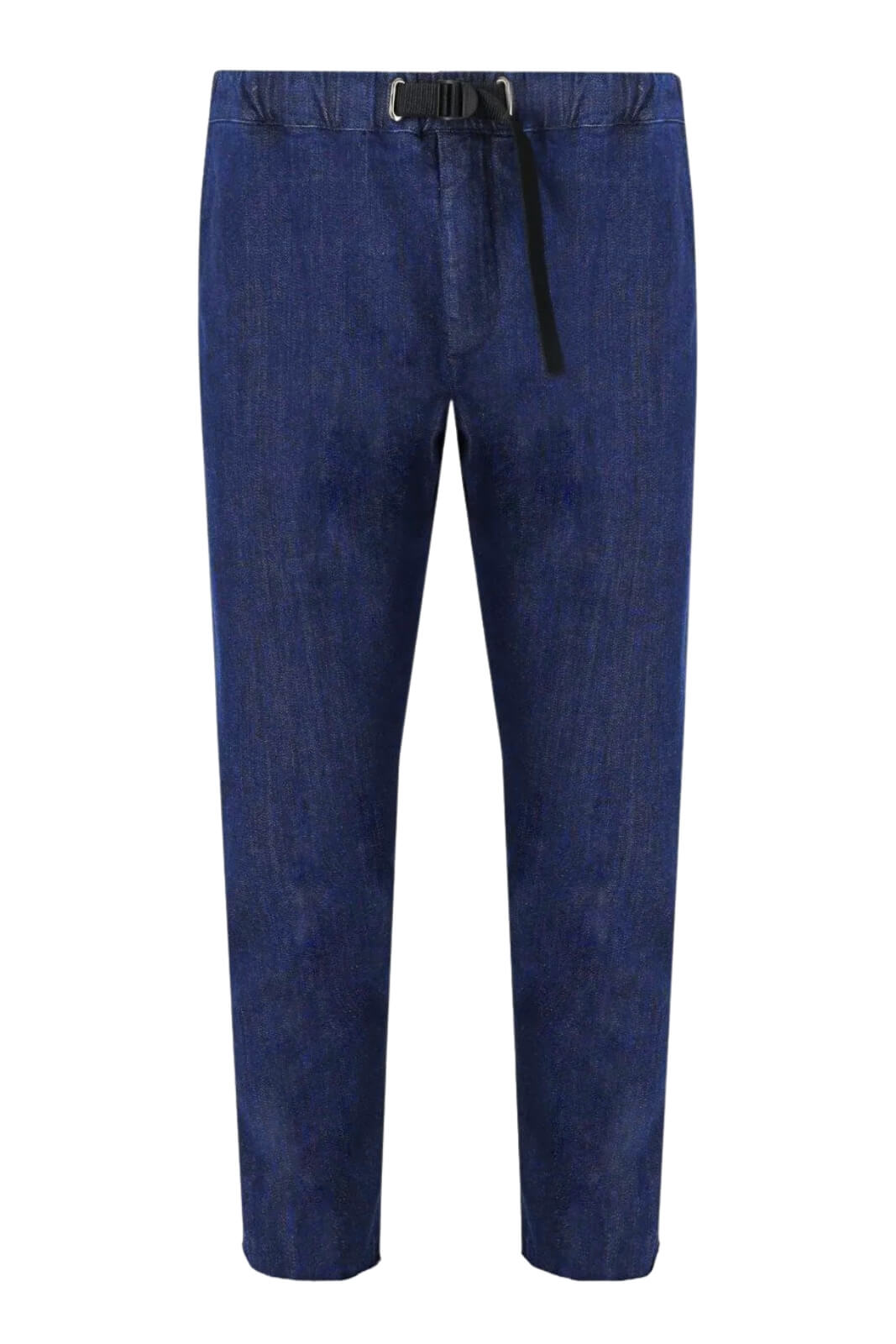 Pantaloni White Sand in denim da uomo con coulisse fronte