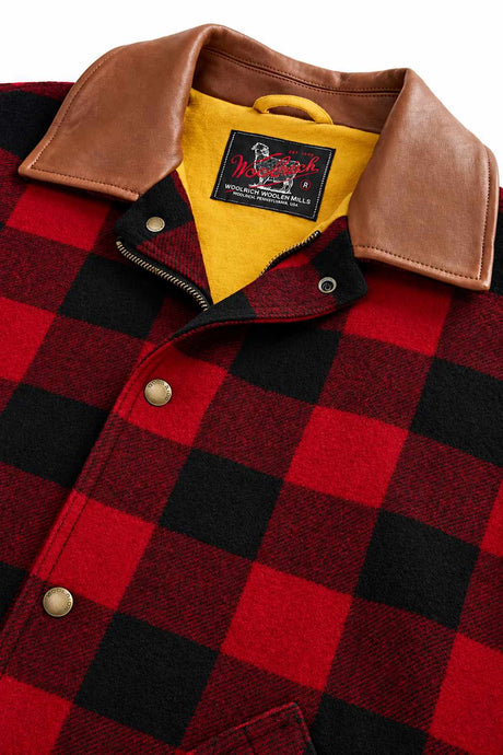 Woolrich Cappotto Uomo Barn Check