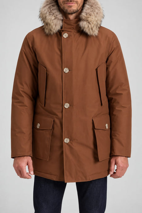 Woolrich Parka Uomo Artic Detachable Fur / Terra