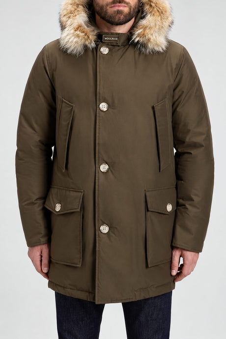Woolrich Parka Uomo Artic Detachable Fur / Verde Militare