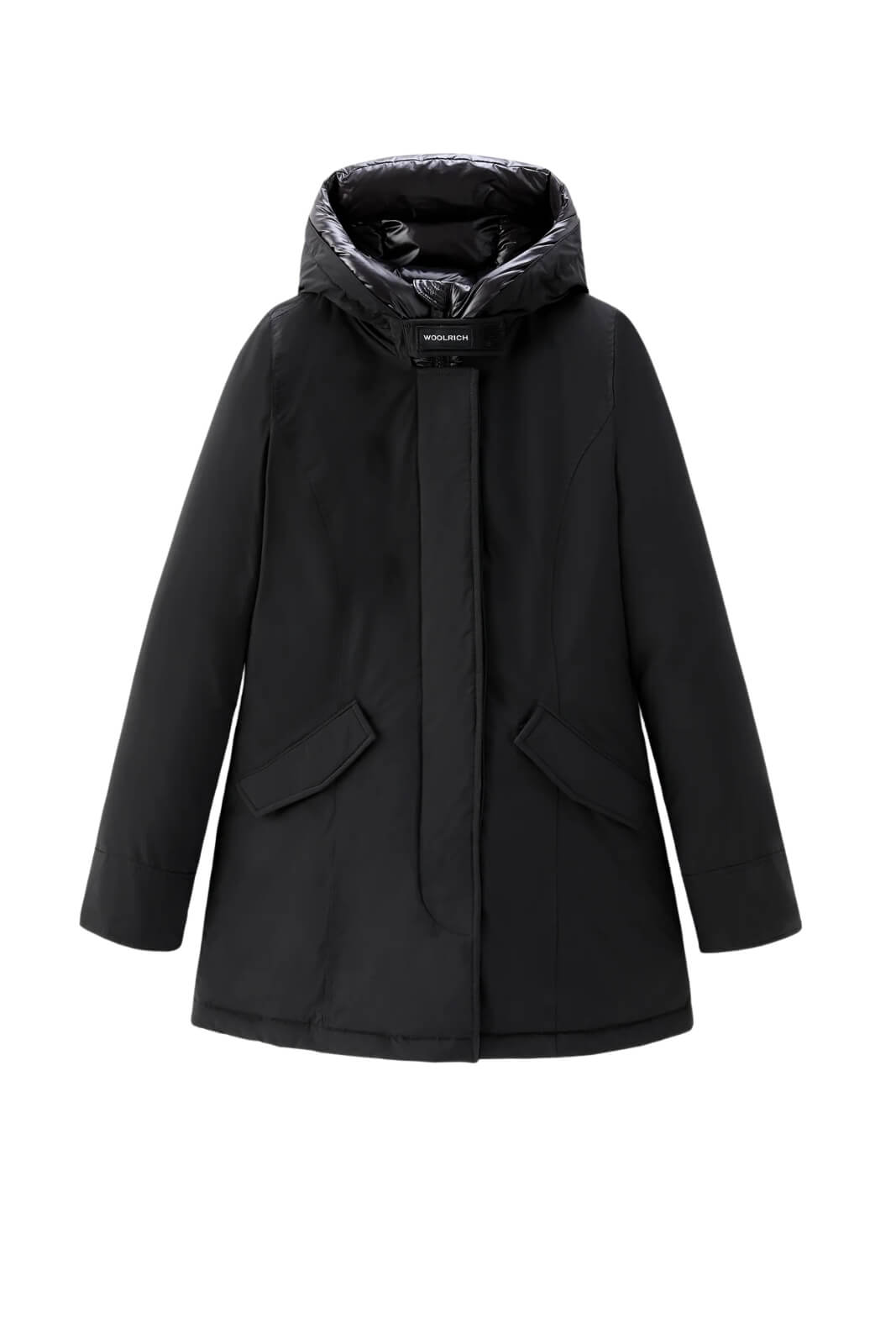 Parka da donna Woolrich in cordura con cappuccio