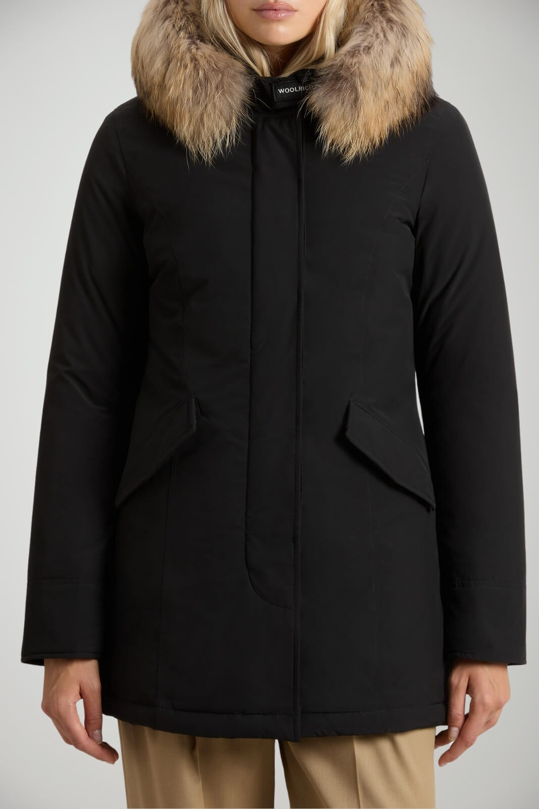 Parka da donna Woolrich Artic Raccoon con cappuccio