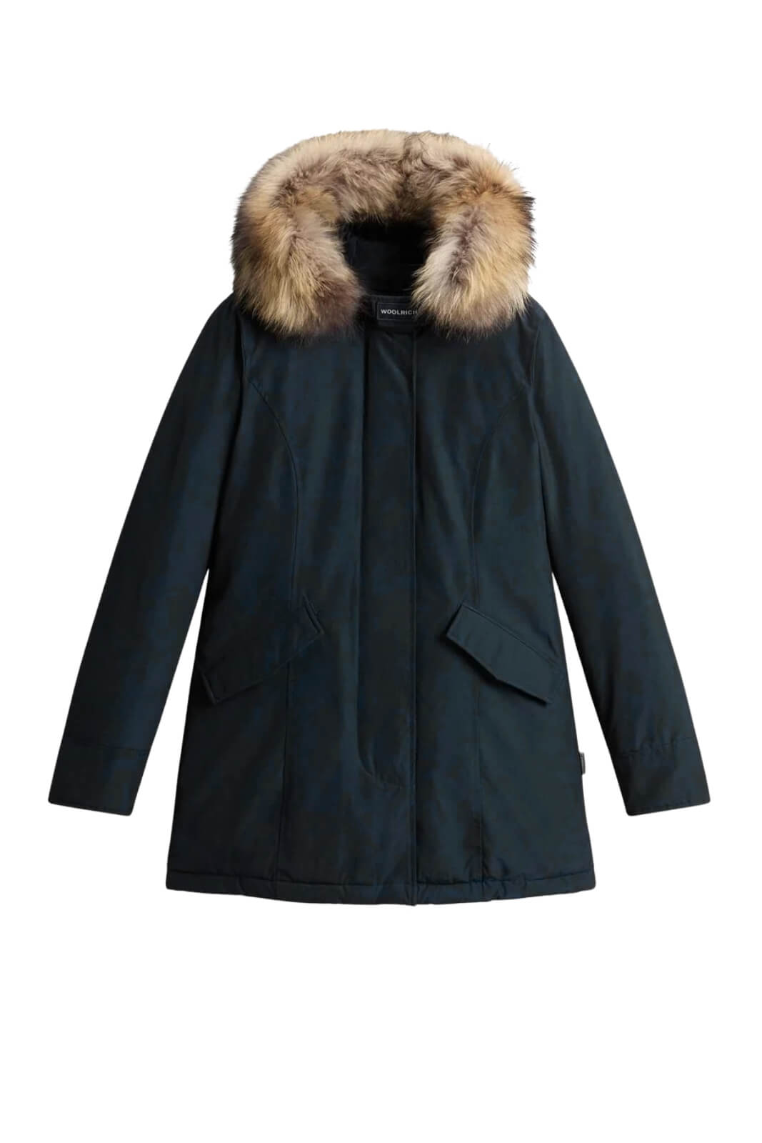 Parka da donna Woolrich con cappuccio e pelliccia