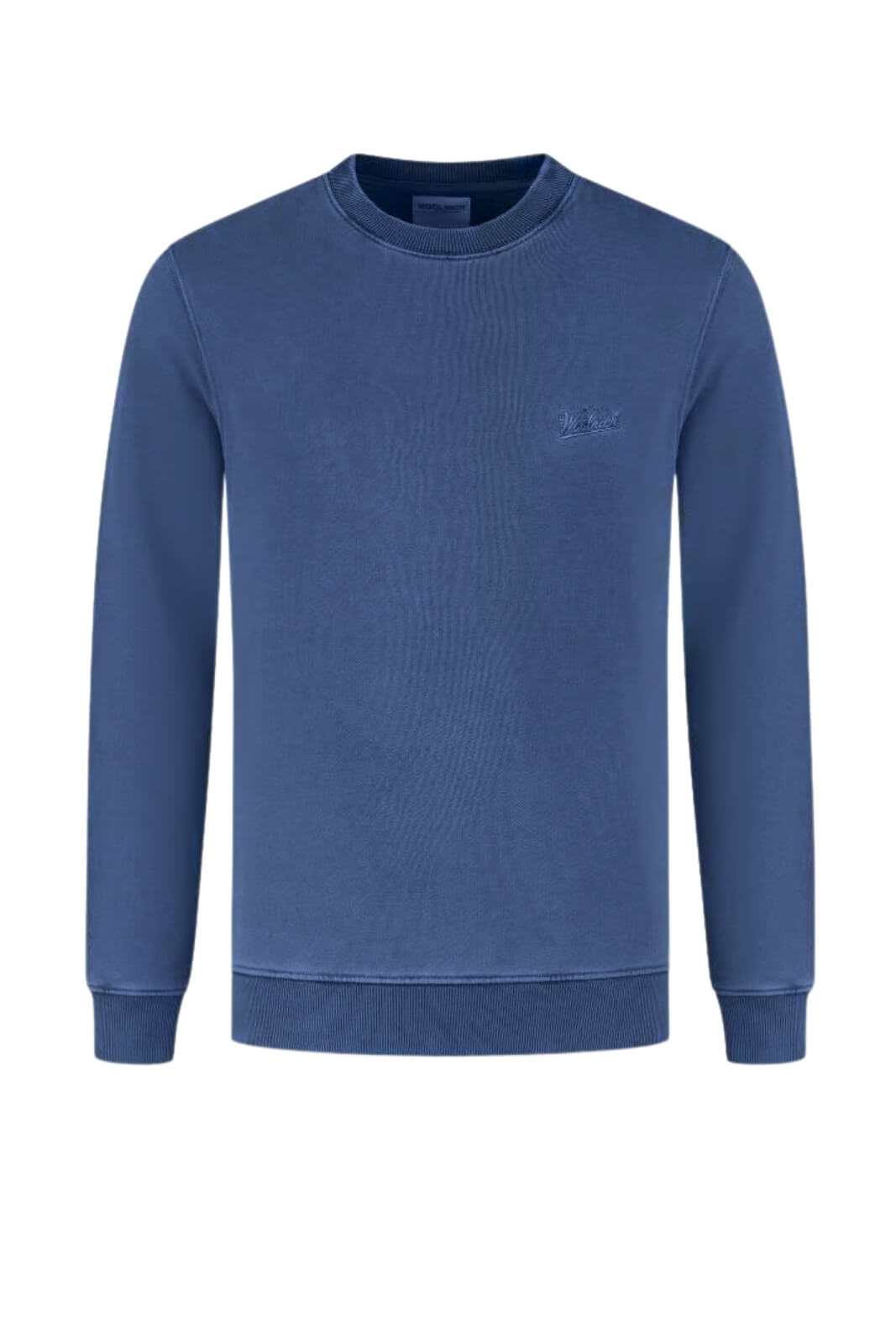 Felpa da uomo Woolrich a girocollo effetto stone washed