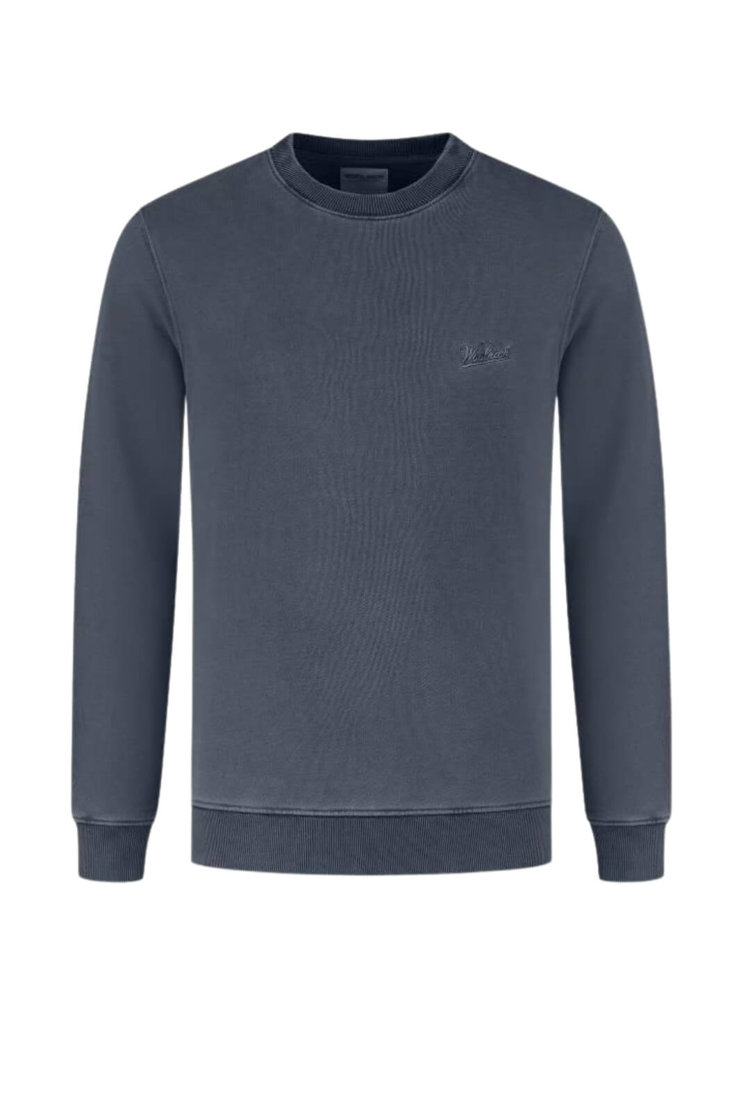 Felpa da uomo Woolrich a girocollo effetto stone washed