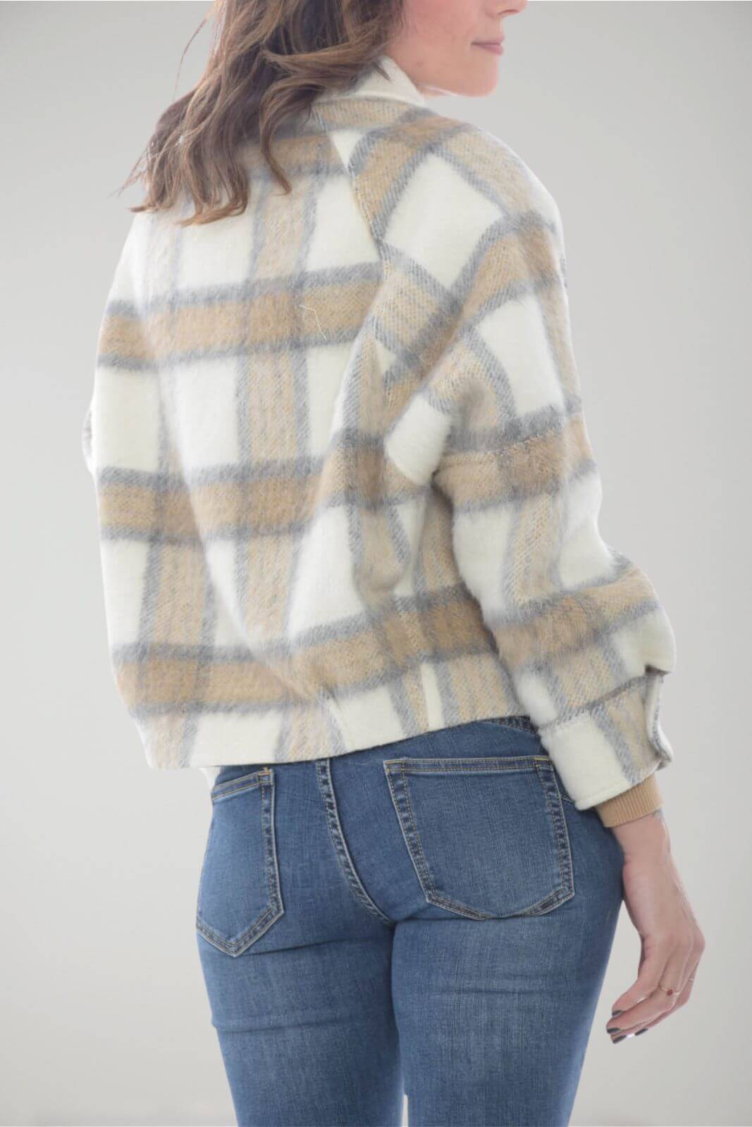 Woolrich COZY WOOL OVERSHIRT women's jacket