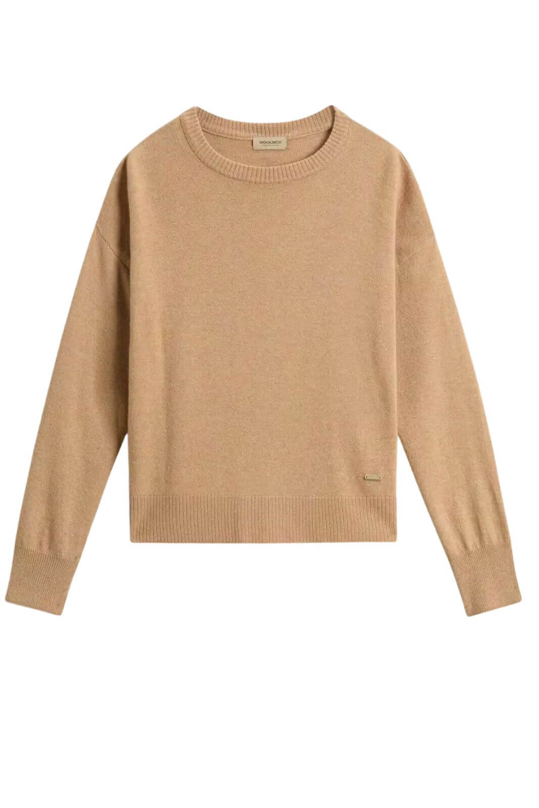 Woolrich Maglia Donna girocollo Beige