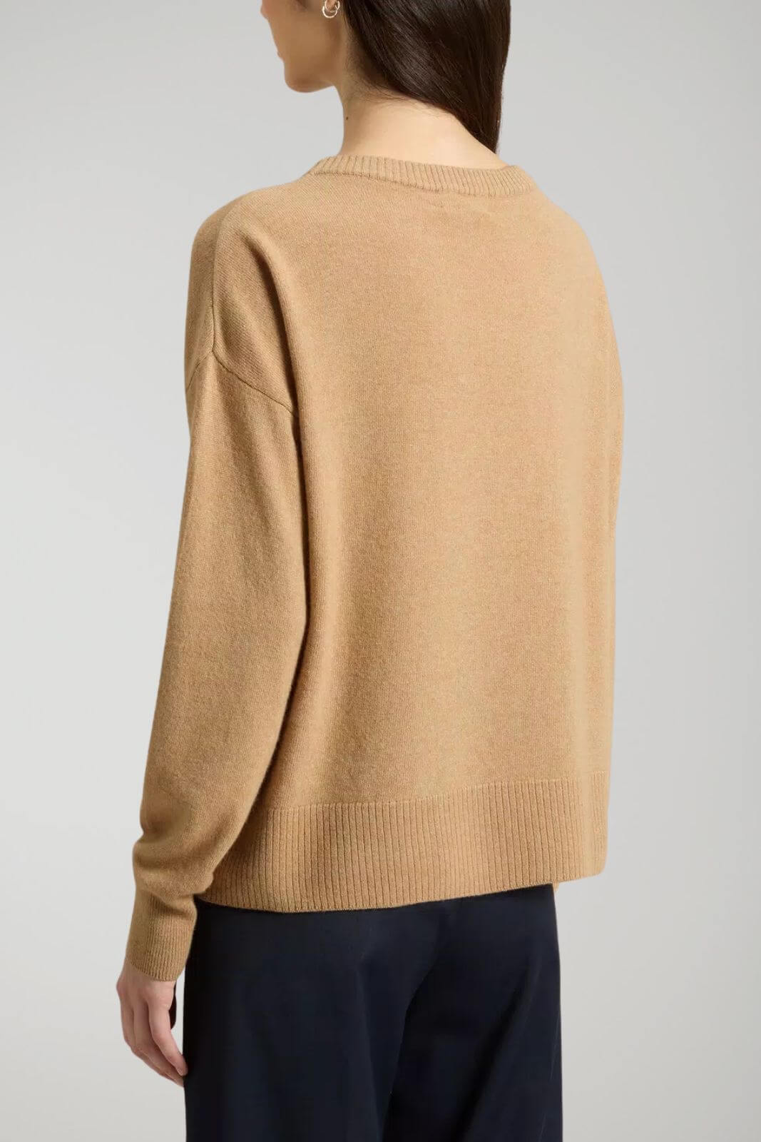 Woolrich Maglia Donna girocollo Beige retro