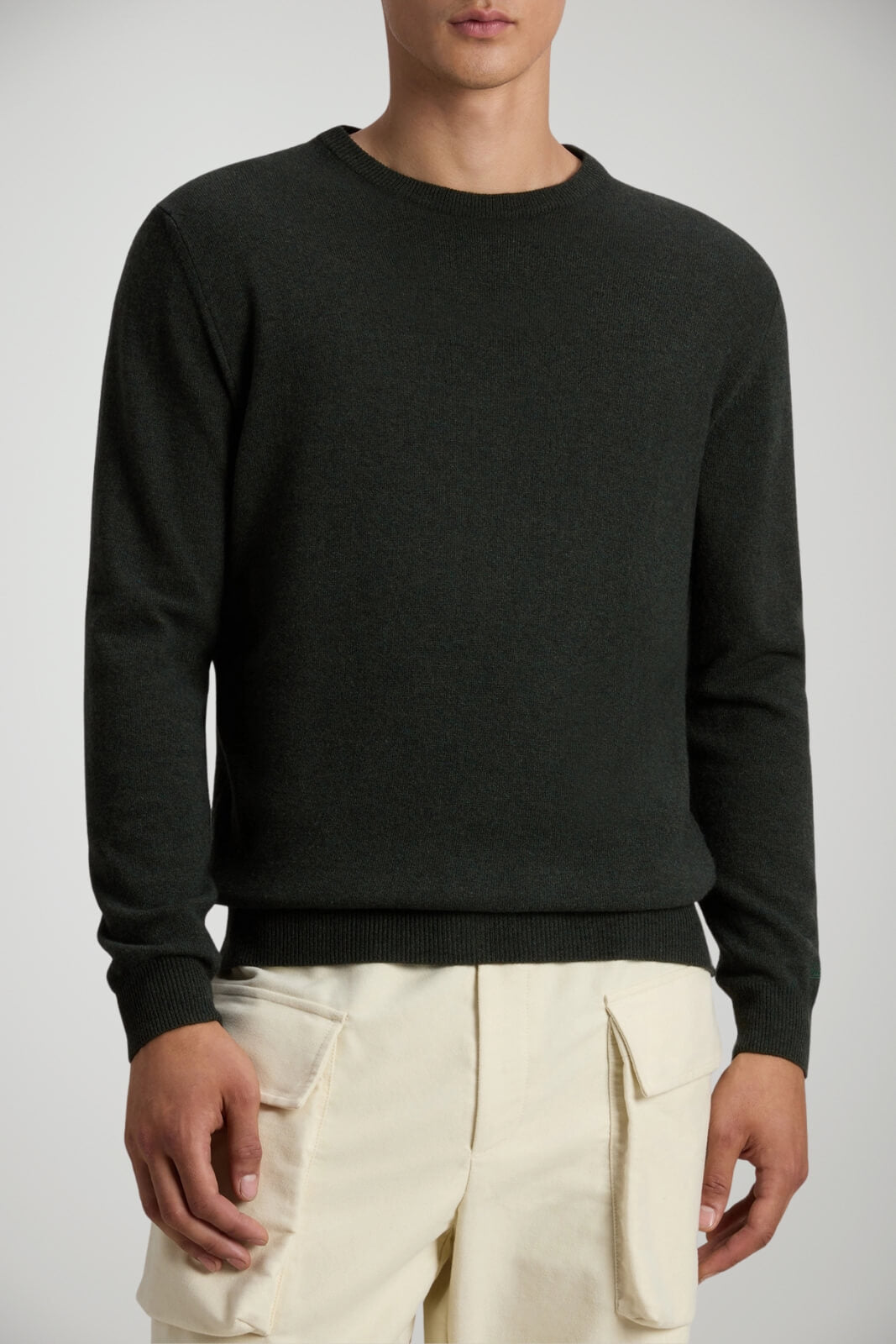 Woolrich men's sweater LAMBSWOOL CREWNECK