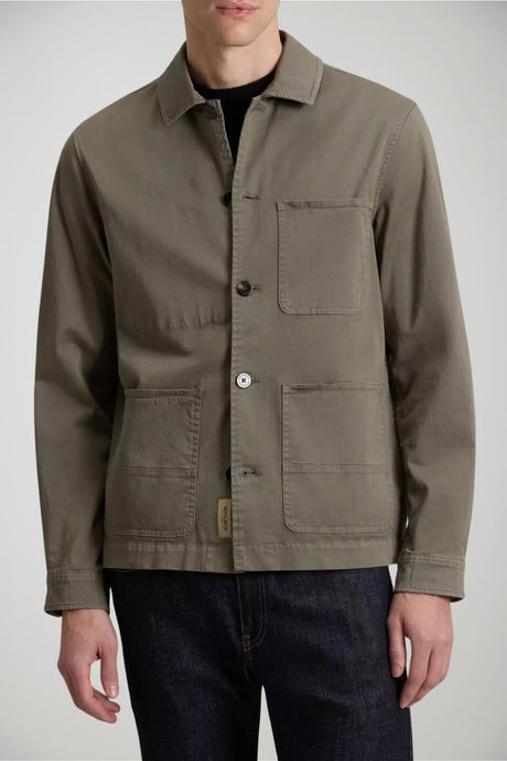 Giacca in cotone Woolrich da uomo overshirt