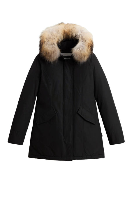 Parka da donna artic cloth in cordura con pelliccia