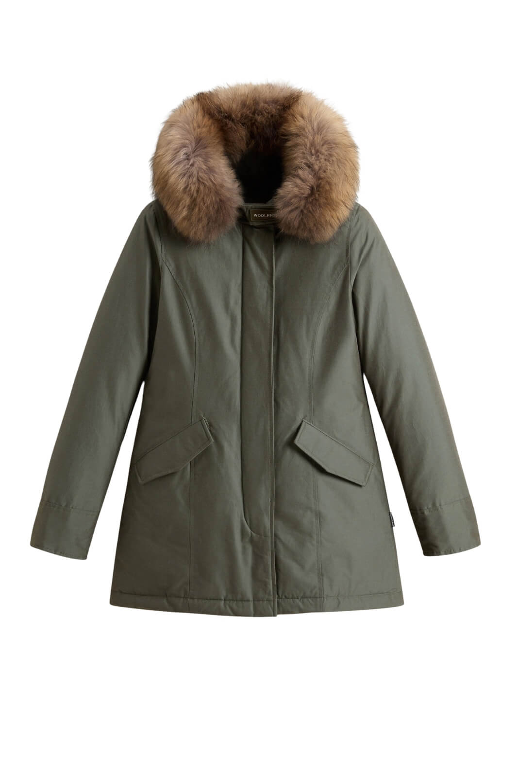 Parka da donna artic cloth in cordura con pelliccia