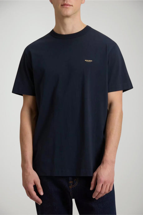 T-shirt da uomo Woolrich in jersey con logo
