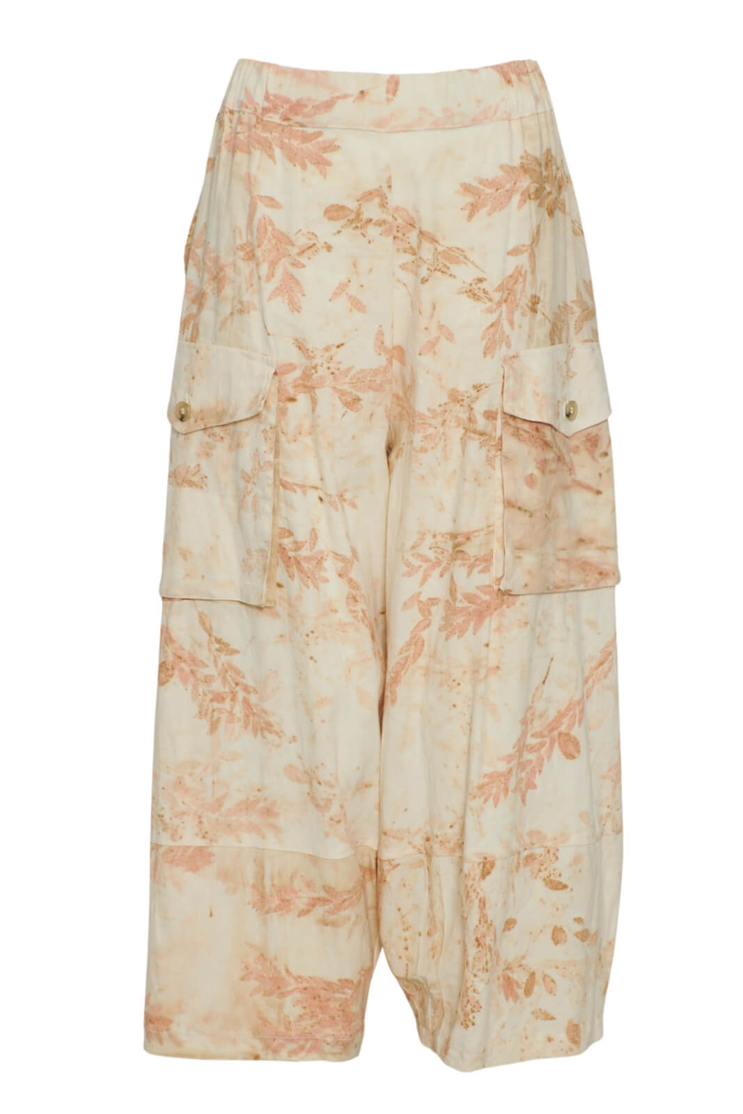 Pantalone donna cargo tie dye fronte