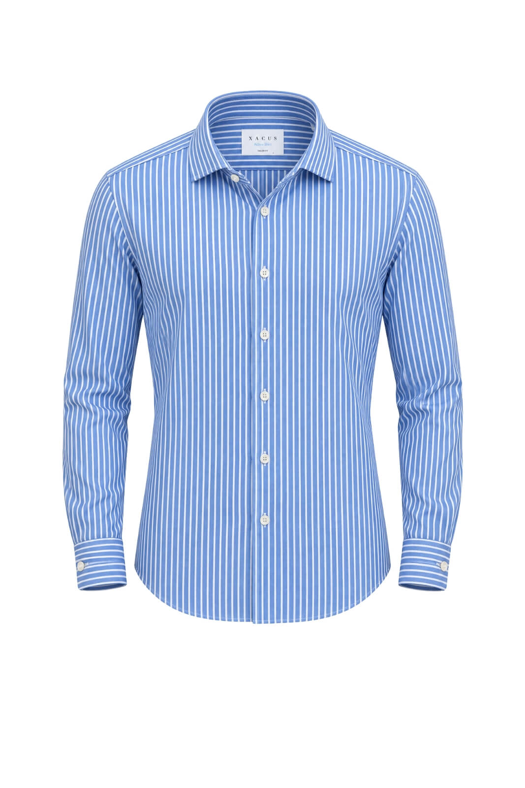 Xacus Camicia Uomo Active Tailor Fit Rigata