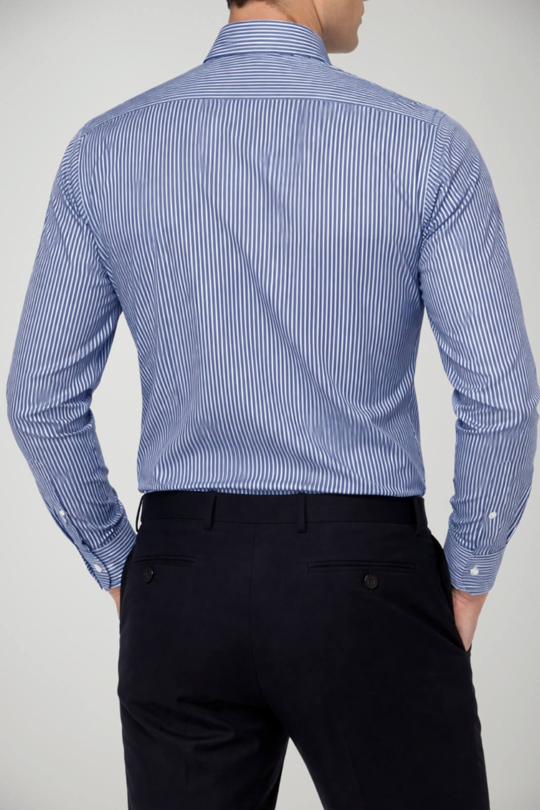 Camicia da uomo Xacus rigata in cotone