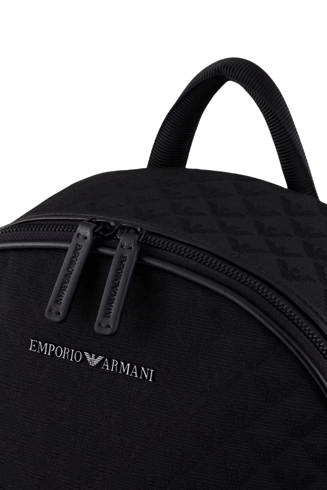 Emporio Armani Men's Backpack with All-Over Logos