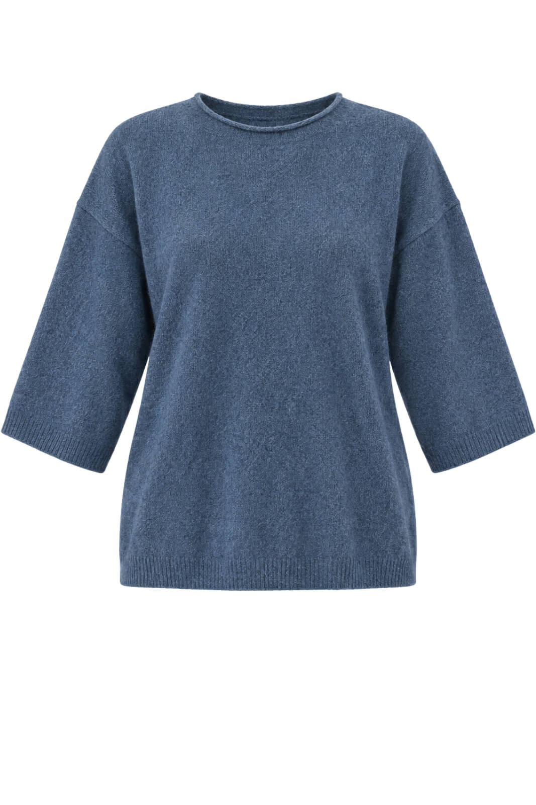 Yerse Maglia Donna Melange con Maniche a 3/4