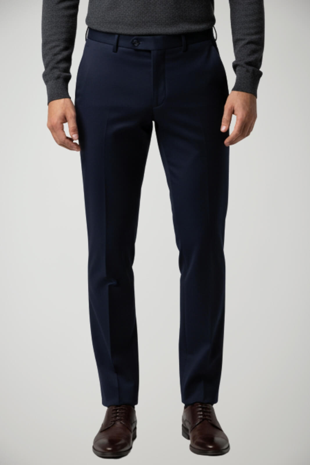 Pantaloni da uomo Zanella dal taglio sartoriale in lana