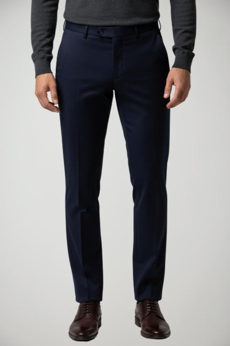 Pantaloni da uomo Zanella dal taglio sartoriale in lana