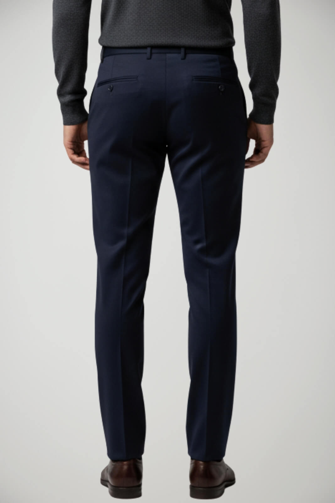 Pantaloni da uomo Zanella dal taglio sartoriale in lana