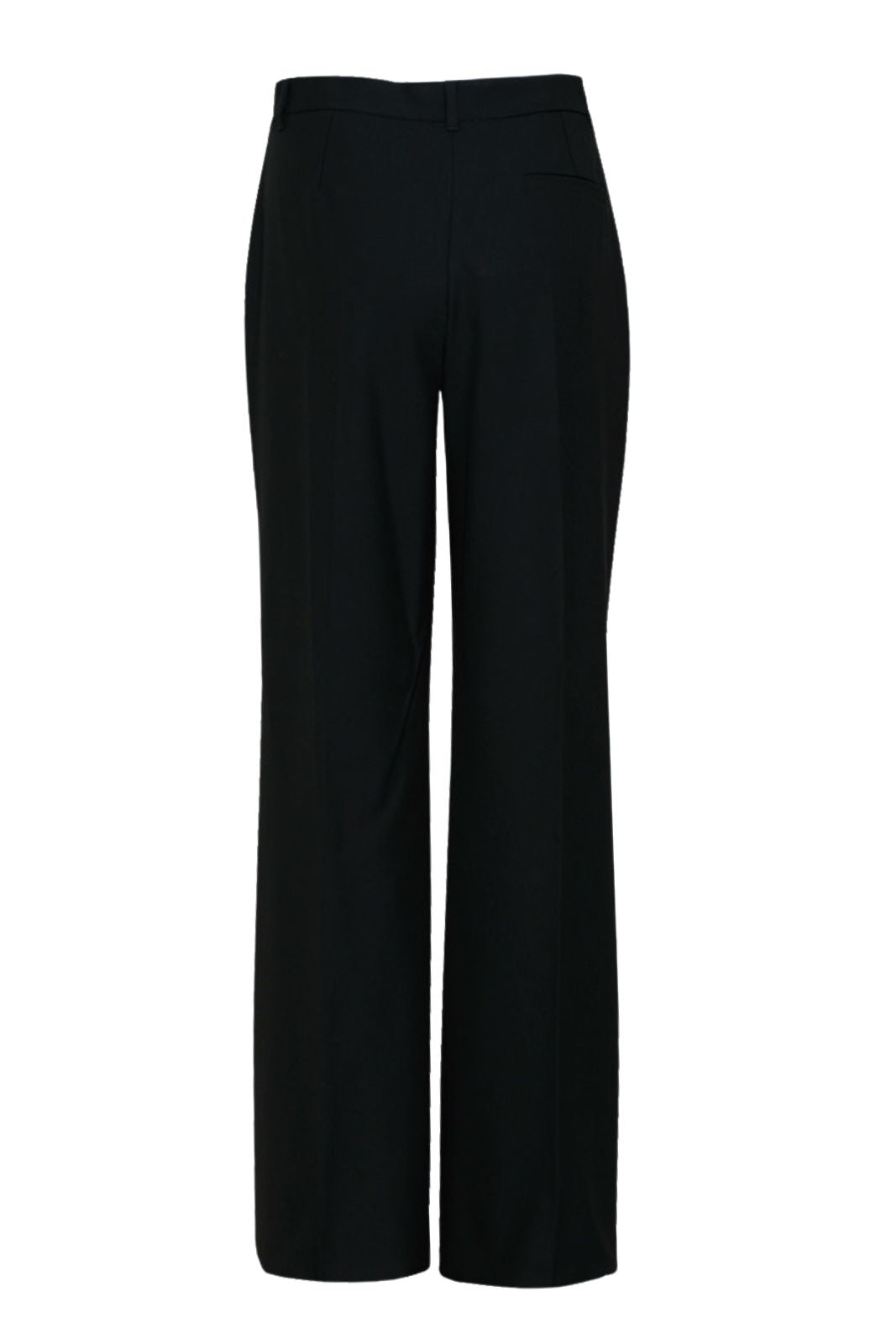 Pantalones de sarga elástica de corte recto para mujer de i Blues