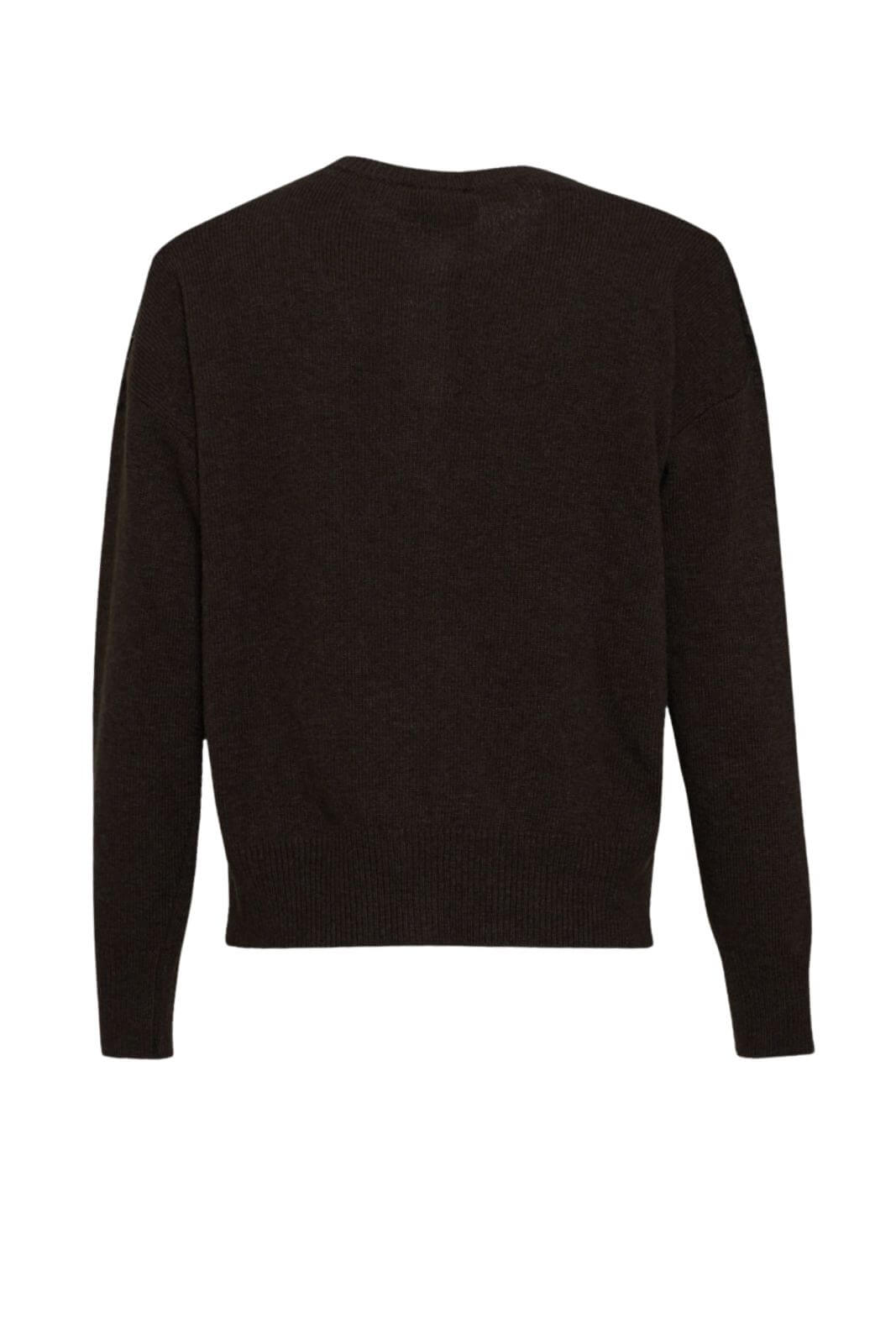 Vicolo cardigan donna con inserto in pizzo