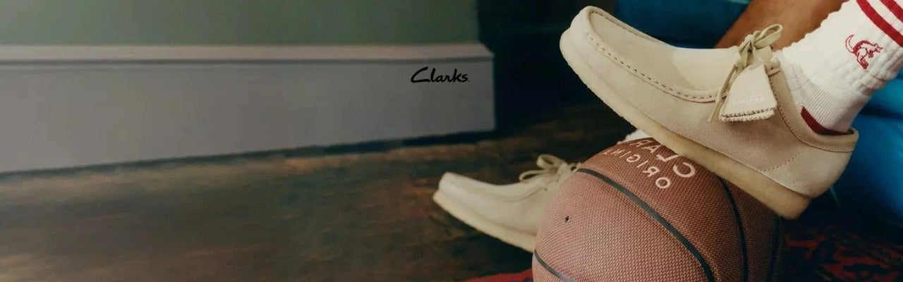 Mocassino Clarks in suede da uomo 