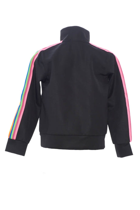 Sudadera de triacetato con cremallera completa para niña Shop Art