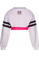 Sudadera corta y top de malla Aniye by Girl para niñas