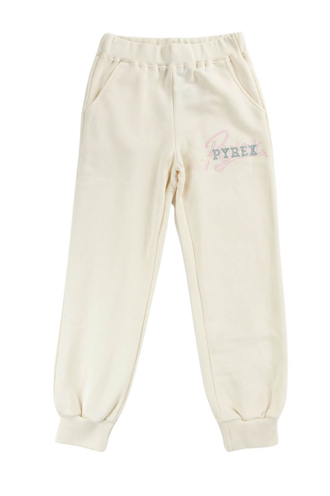 Pyrex Kids Pantalone Bambina logo glitterato