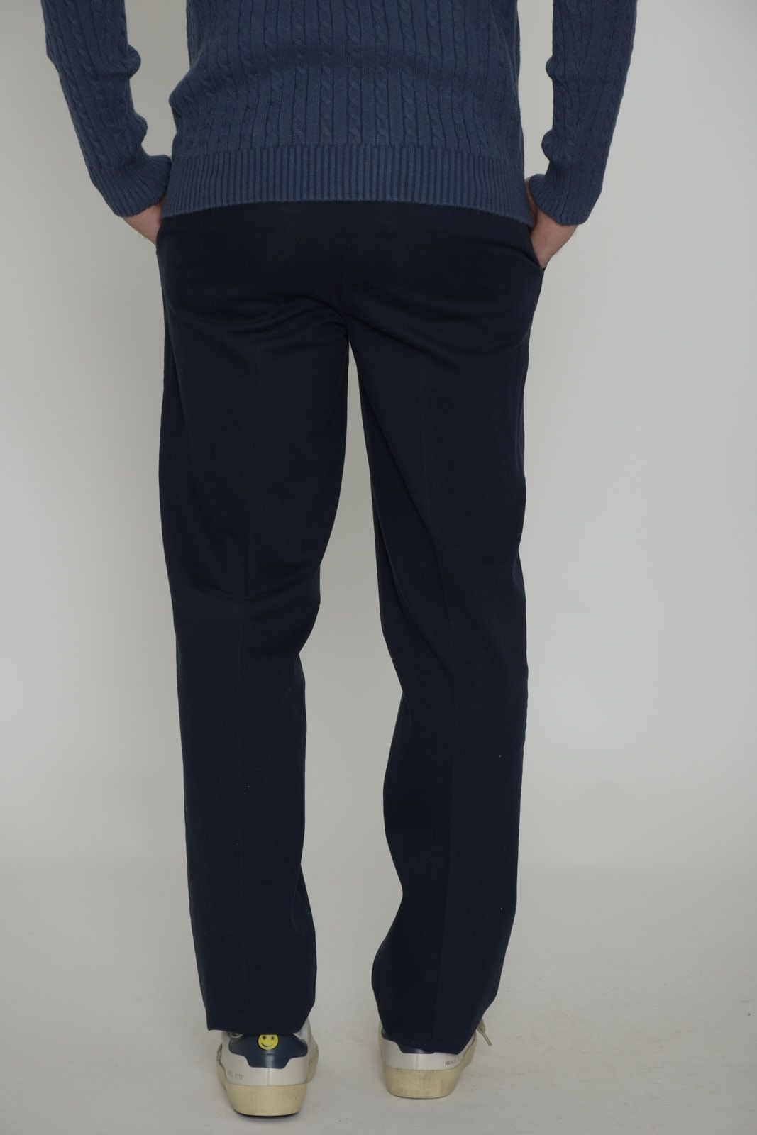 Brooksfield Pantalone Uomo chino in gabardina