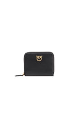 Pinko portafoglio donna QUADRATO ZIP-AROUND IN PELLE taylor zip