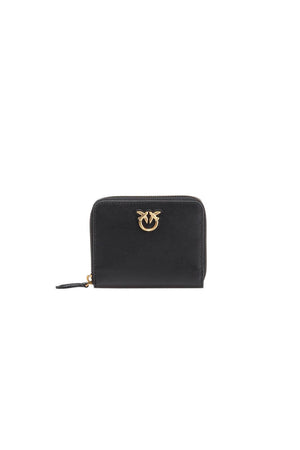 Pinko portafoglio donna QUADRATO ZIP-AROUND IN PELLE taylor zip