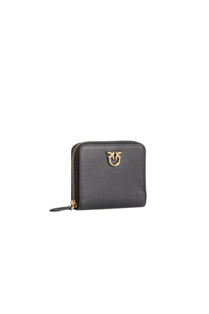 Pinko portafoglio donna QUADRATO ZIP-AROUND IN PELLE taylor zip